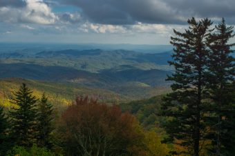 View from the Linn Cove Viaduct