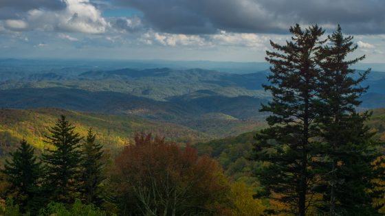 View from the Linn Cove Viaduct